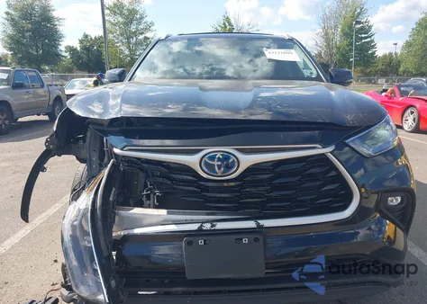 2023 Toyota Highlander Hybrid Xle from USA, damaged, VIN 5TDKBRCH9PS580722